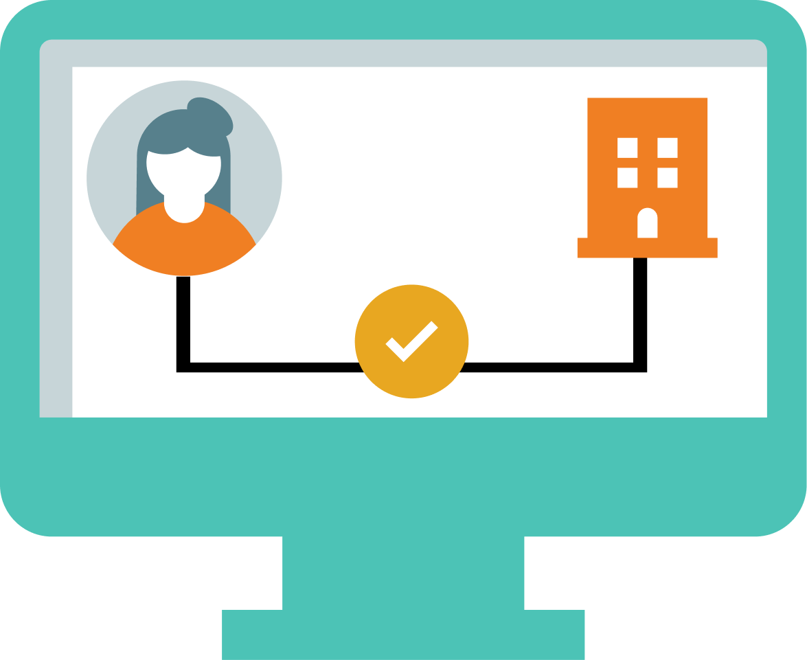 accurate customer information icon