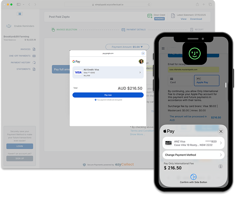 Google Pay and Apple Pay